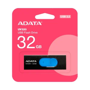 Flash Drive 32GB USB 3.2 UV320 ADATA, Black 3