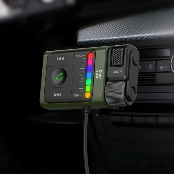 FM Transmitter Blue Star Equalizer BT64, Black 4