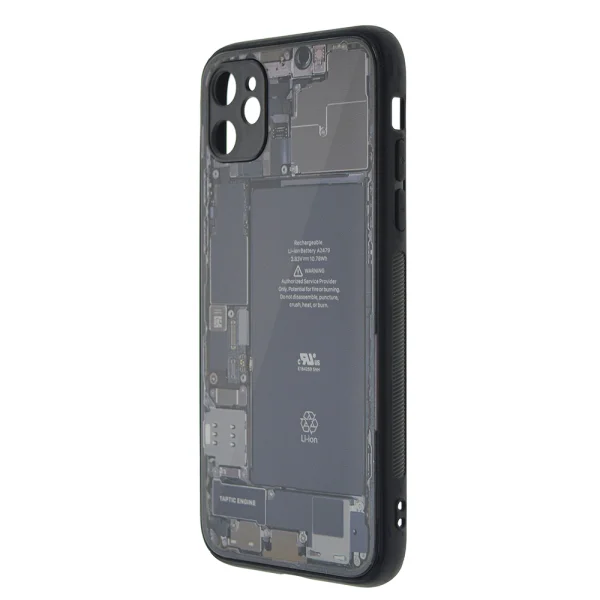 Glass TECH case for Iphone 11, desing 2 2