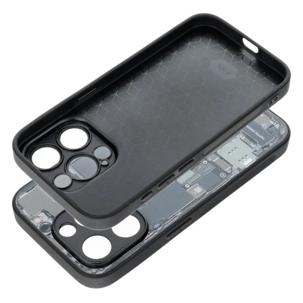 Glass TECH case for iPhone 14 Pro, desing 2 2