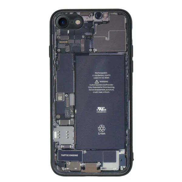 Glass TECH case for Iphone 7/8/SE/SE2022, desing 2 1
