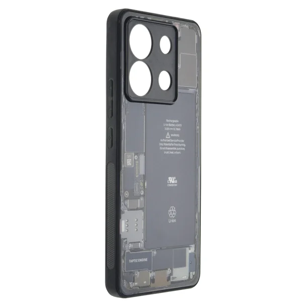 Калъф Glass TECH за Xiaomi Redmi Note 13 Pro 4G, desing 2 2