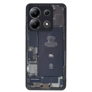 Калъф Glass TECH за Xiaomi Redmi Note 13 Pro 4G, desing 2
