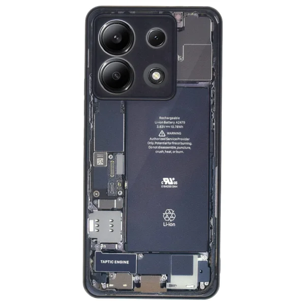Калъф Glass TECH за Xiaomi Redmi Note 13 Pro 5G, desing 2 1