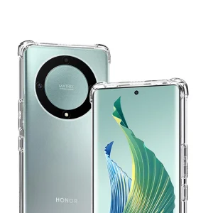 Techsuit Shockproof Silicone Case for Honor Magic5 Lite, Transparent 4