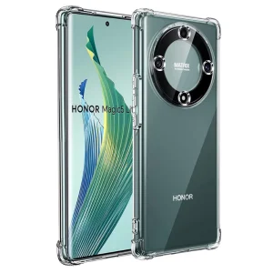 Силиконов калъф Techsuit Shockproof за Honor Magic5 Lite, Прозрачен