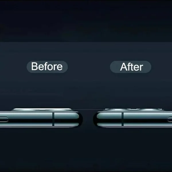 Стъклен Протектор за камера на Oppo Reno11, Черен 3
