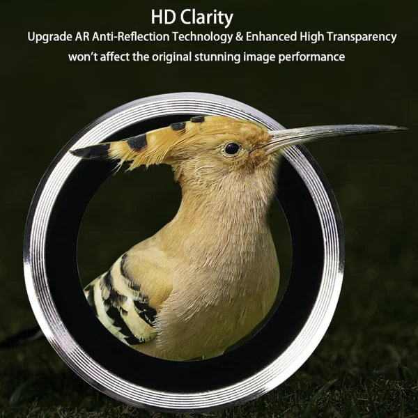 3D Стъклен Протектор за камерата на Samsung Galaxy S24 Ultra, Сребрист 3