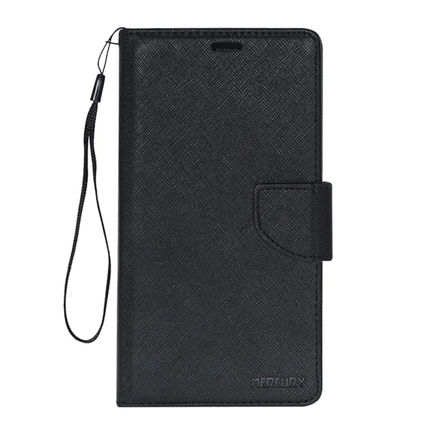 Universal Wallet Case L-75 6.9 inches, Black 1