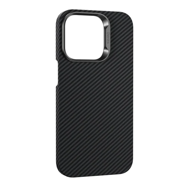 Benks Etui Magnetic Armor Air Kevlar 600D Case for iPhone 15, Black 4