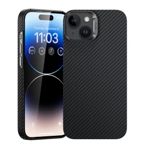 Калъф Benks Etui Magnetic Armor Air Kevlar 600D за iPhone 15, Черен