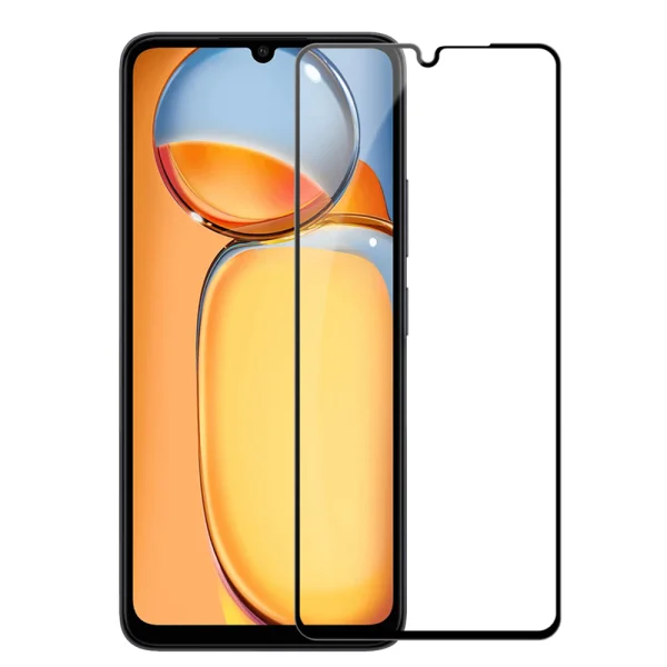 Glass protector Veason 6D Pro Full Glue for Xiaomi Redmi 13C, Black 1