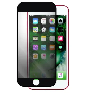 Стъклен протектор Veason 6D Pro Full Glue Privacy за iPhone 7 / 8 / SE2020 / SE 2022, Черен