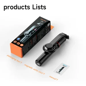 Селфи стик Selfie Stick Combo with tripod MagSf L20, Черен 6