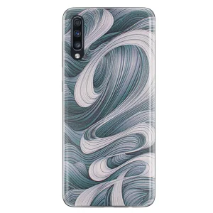 Фолио Протектор за гърба на Samsung Galaxy А70, Dark Waves