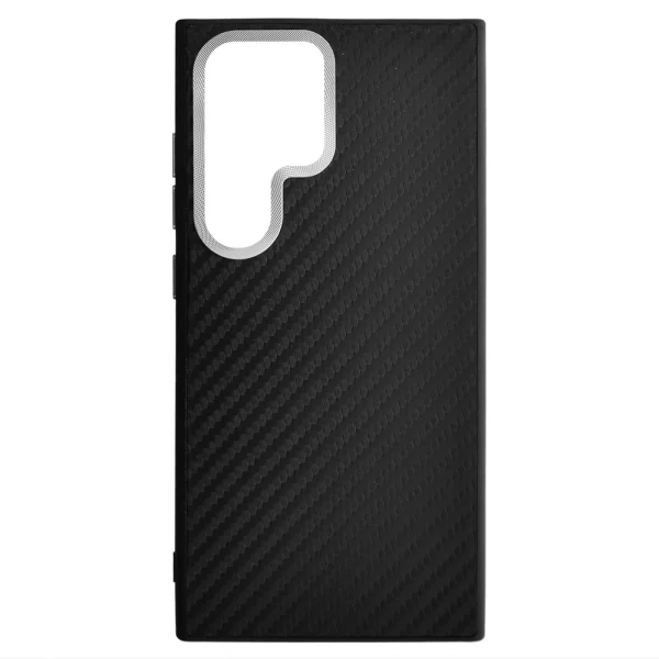 Удароустойчив калъф Premium Carbon за Samsung Galaxy S24 Ultra, Черен 2