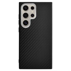 Shockproof case Premium Carbon for Samsung Galaxy S24 Ultra, Black