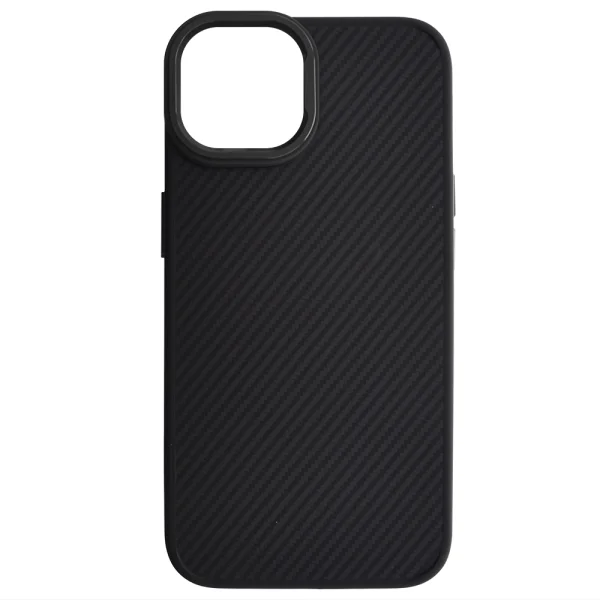 Shockproof Case Premium Carbon for iPhone 13, Black 2