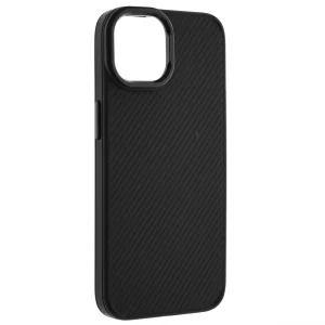 Shockproof case Premium Carbon for iPhone 15, Black 3
