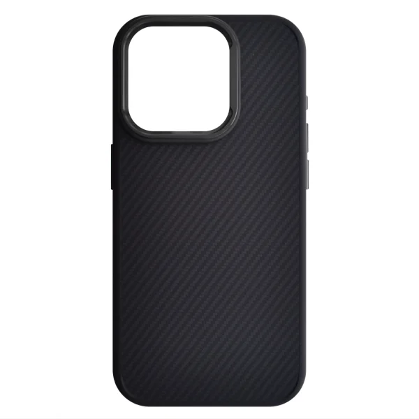 Shockproof case Premium Carbon for iPhone 15 Pro, Black 2