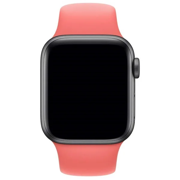 Силиконова каишка за Apple Watch Series 1/2/3 42mm / Series 4/5/6/SE 44mm - Pink 2
