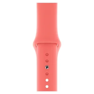 Силиконова каишка за Apple Watch Series 1/2/3 42mm / Series 4/5/6/SE 44mm - Pink 3