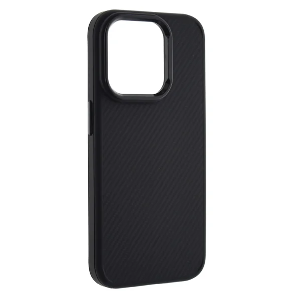 Удароустойчив калъф Premium Carbon за iPhone 15 Pro Max, Черен 3