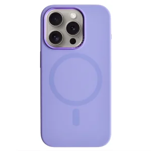 Удароустойчив калъф Premium MagSF за iPhone 15 Pro, Лилав