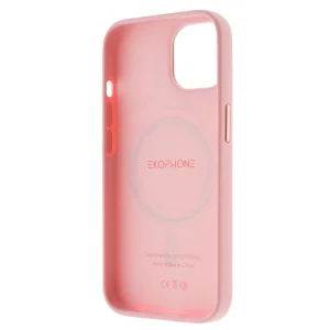 Impact-Resistant Premium MagSF Case for iPhone 15, Pink 5