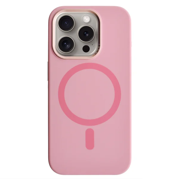 Shockproof case Premium MagSF for iPhone 15 Pro Max, Pink 1