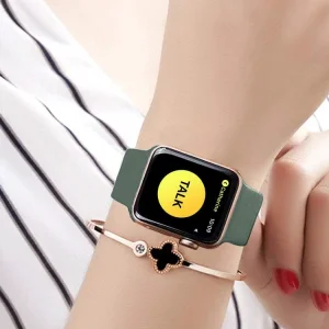 Силиконова каишка за Apple Watch Series 1/2/3 42mm / Series 4/5/6/SE 44mm , Зелен 5