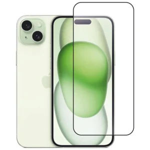 Стъклен Протектор OG Full Glue 5D за Iphone 15, Черен