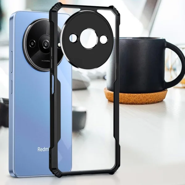 Удароустойчив калъф Anti-Drop за Xiaomi Redmi A3, Черен 3