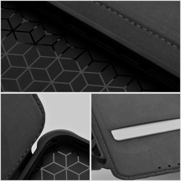 Wallet Case Razor Book for Samsung Galaxy A15, Black 4