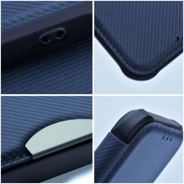 Razor Book Flip Case for Samsung Galaxy A15, Blue 3