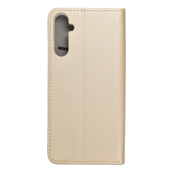 Smart Book Case for Samsung Galaxy A15, Gold 3