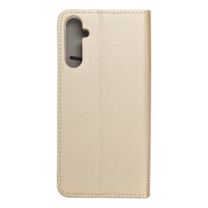 Smart Book Case for Samsung Galaxy A15, Gold 3