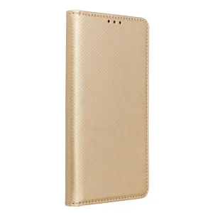 Калъф Тефтер Smart Book за Xiaomi Redmi 13C, Златист