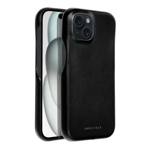 Удароустойчив калъф Roar Look за iPhone 15, Черен