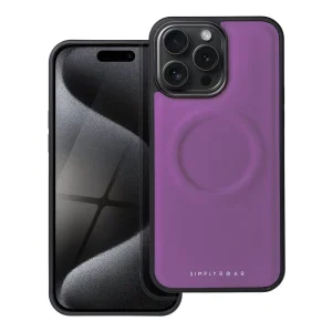 Удароустойчив калъф Roar Morning за iPhone 15 Pro Max, Лилав