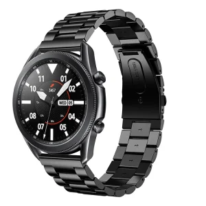 Каишка от неръждаема стомана Stainless за Samsung Galaxy Watch3 45mm, Черен 3
