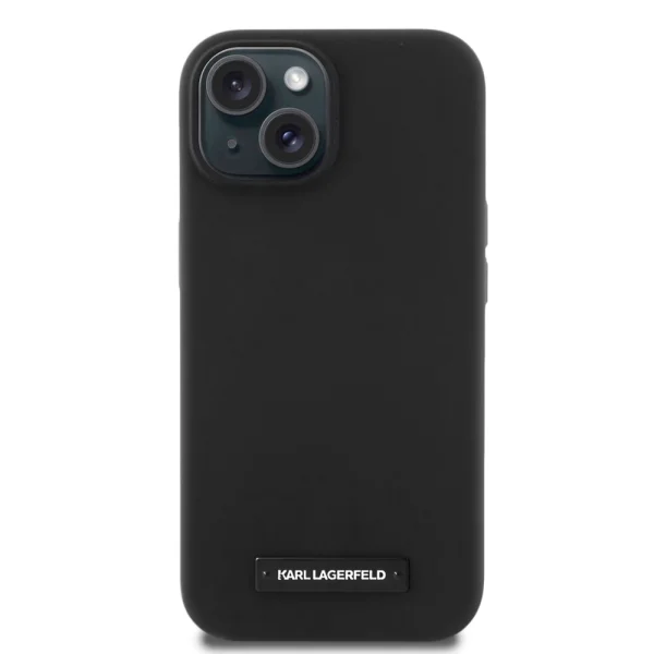 Karl Lagerfeld Liquid Plague MagSafe Case for iPhone 15, KLHMP15SSLMP1K 2