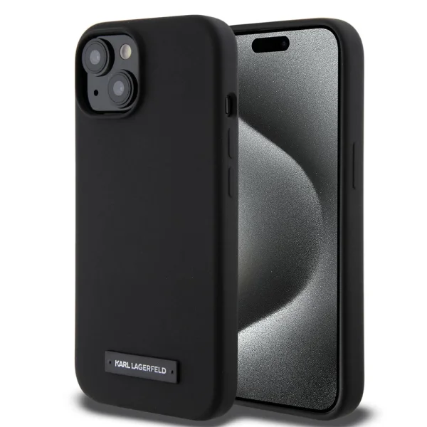 Karl Lagerfeld Liquid Plague MagSafe Case for iPhone 15, KLHMP15SSLMP1K 1