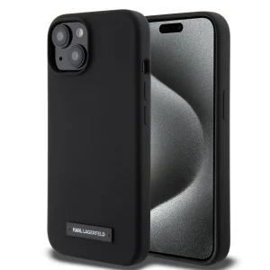 Калъф Karl Lagerfeld Liquid Plague MagSafe за iPhone 15, KLHMP15SSLMP1K