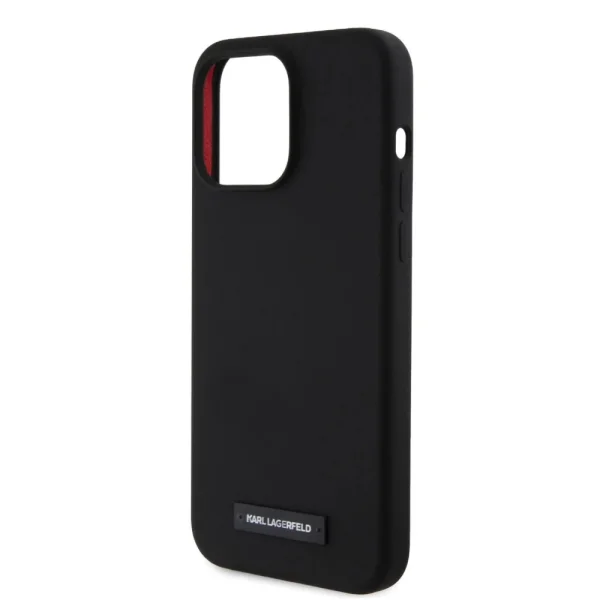 Karl Lagerfeld Liquid Plague MagSafe Case for iPhone 15 Pro, KLHMP15LSLMP1K 4