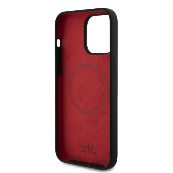 Karl Lagerfeld Liquid Plague MagSafe Case for iPhone 15 Pro, KLHMP15LSLMP1K 5