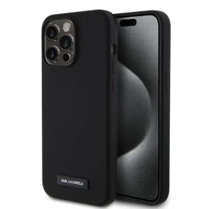 Калъф Karl Lagerfeld Liquid Plague MagSafe за iPhone 15 Pro, KLHMP15LSLMP1K