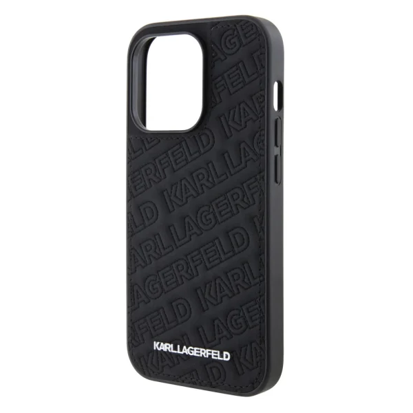Калъф Karl Lagerfeld, Quilted Pattern за iPhone 15 Pro Max, KLHCP15XPQKPMK 4