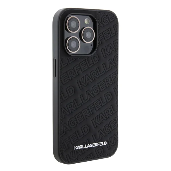 Калъф Karl Lagerfeld, Quilted Pattern за iPhone 15 Pro Max, KLHCP15XPQKPMK 2