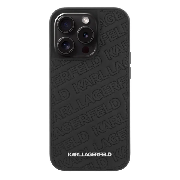 Калъф Karl Lagerfeld, Quilted Pattern за iPhone 15 Pro Max, KLHCP15XPQKPMK 3